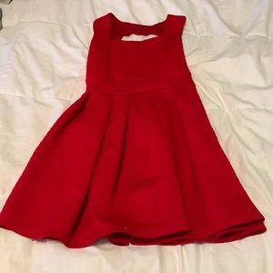 Red dress size XS girls